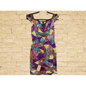 1990’s Vintage Sequin Bodycon Dress